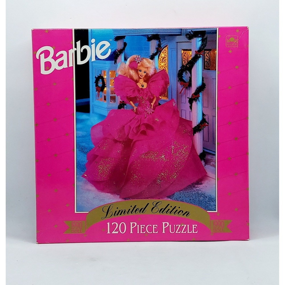 1993 Barbie Limited Edition 1990 Doll Puzzle - 120 Pieces